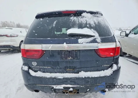 2011 Dodge Durango Crew z USA, uszkodzony, nr VIN 1D4SE4GT9BC614518